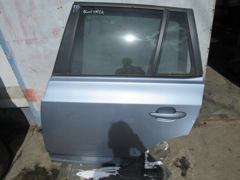 фото №1, Bmw x3 e83 двері лівий задня 896/5 bluewater метал