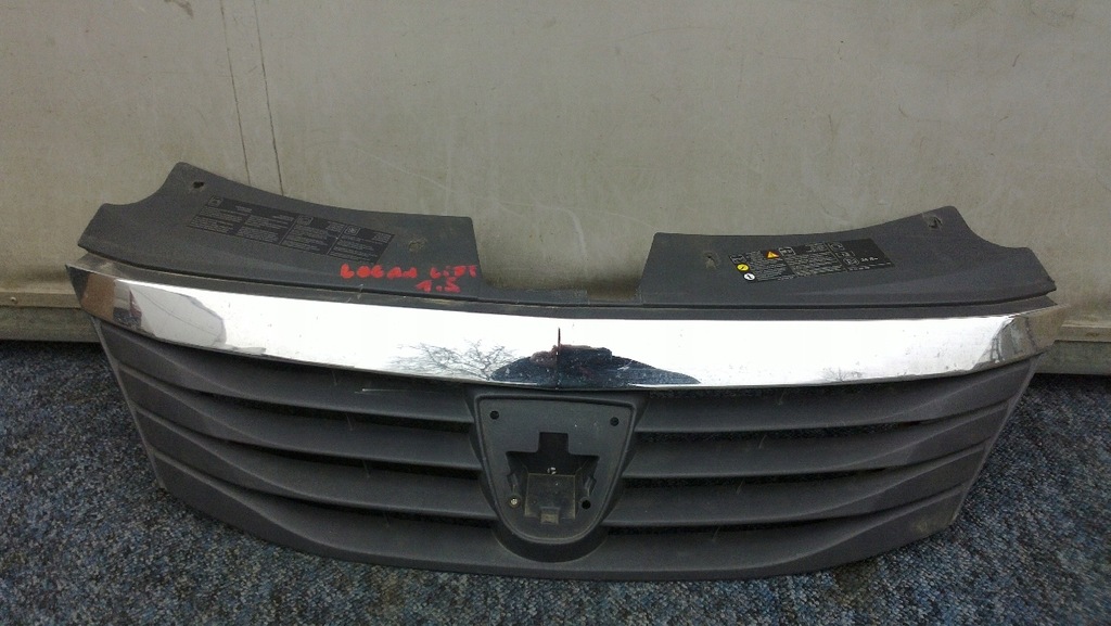 фото №1, Решётка радиатора решётка радиатора бампер передний dacia logan 09-12