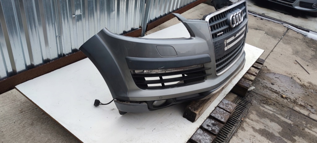 Бампер перед audi q7 4l cross off road омивачі pdc ly7g комплект оригінал ! Доставка