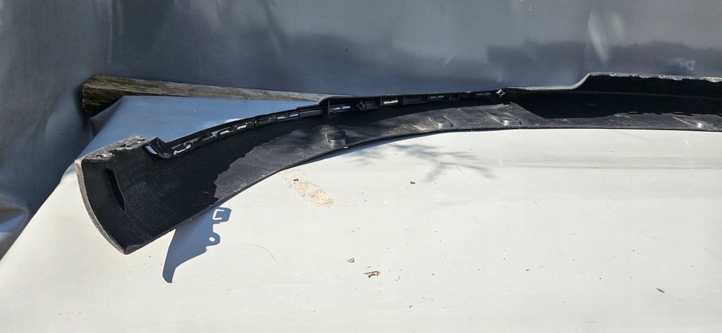 фото №13, Porsche taycan накладка-спойлер спойлер бампер бампера перед 19-