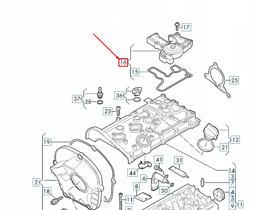 фото №9, Audi a4 b8 oil сепаратор 06h103495ak