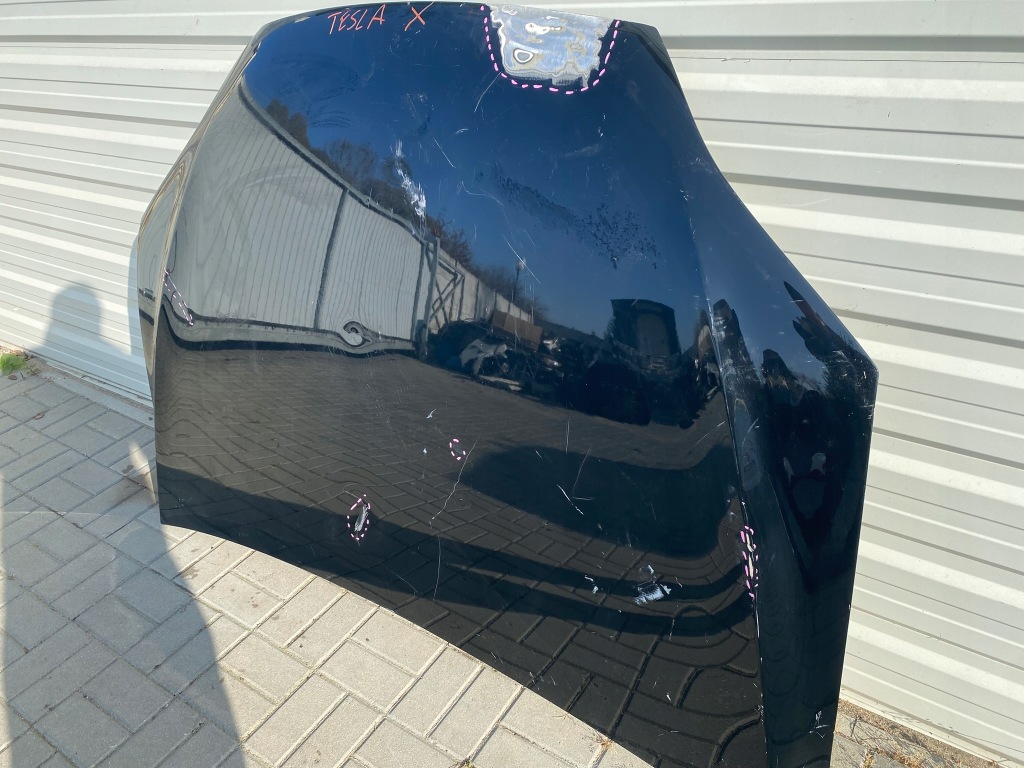 Капот крышка двигателя tesla model x eu Оригинал