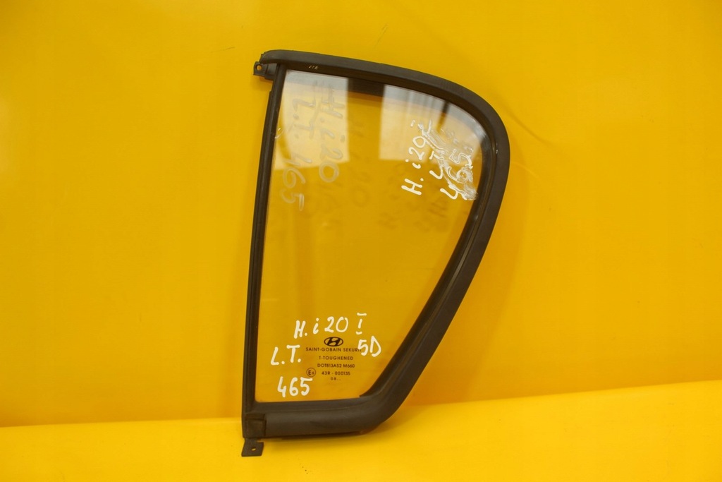 фото №1, Стекло дверь левый задняя hyundai i20 i 5d