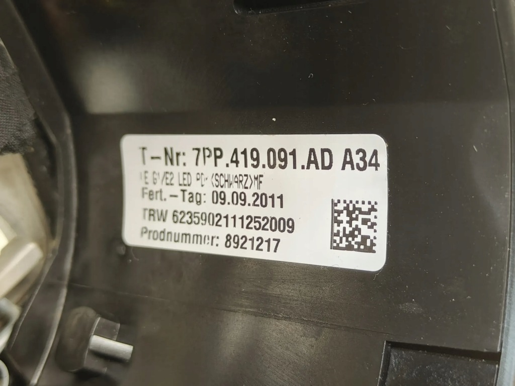 фото №10, Porsche panamera 970 09-13 повітропровід мультифункція пелюстки перемикання czarna шкіра