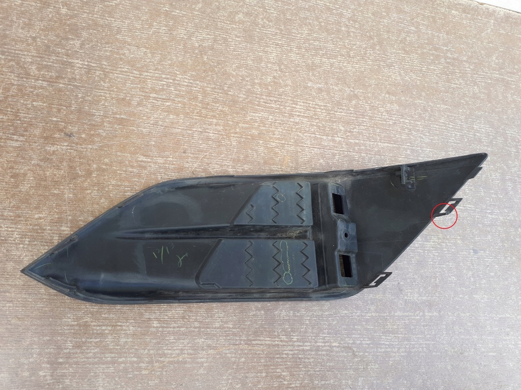 фото №6, Honda clarity 16- решітка ліва бампера заднього 71509-trta-a010