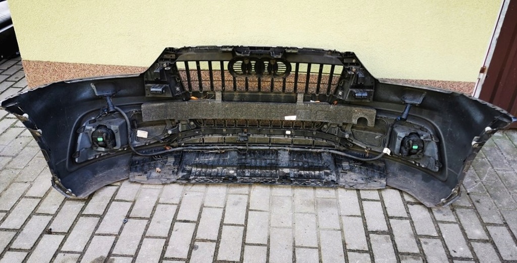 фото №13, Audi q3 8u 8u0 11-14 бампер перед s-line kompletny демонтаж омыватель