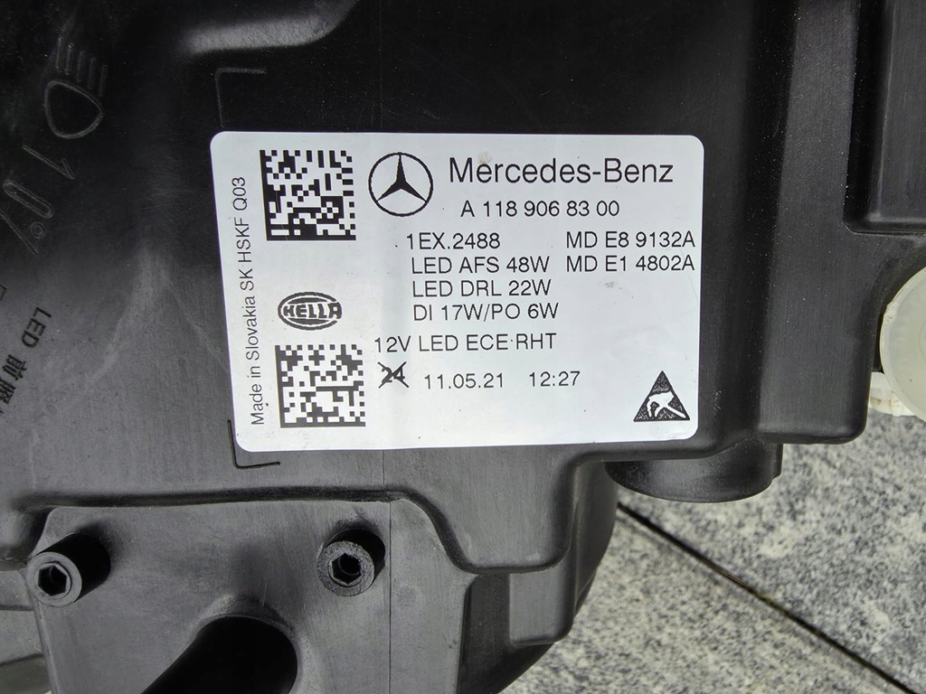 фото №15, Mercedes cla w118 118 лампы full led performance a1189068300 a1189068400