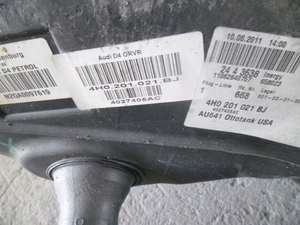 фото №13, Бак топлива a8 d4 4h0201021bj