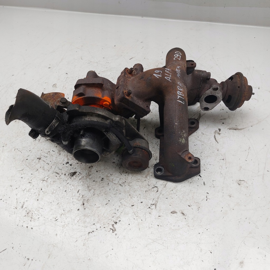 Alfa romeo fiat marea lancia lybra 1,9jtd турбина garrett 46750783 gt1544h в Украине