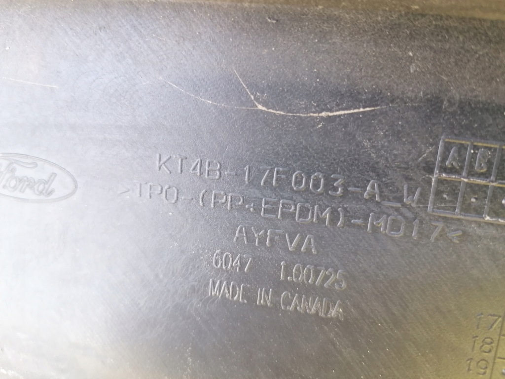 фото №12, Бампер перед передний ford edge 2 ii st line lift 2018-