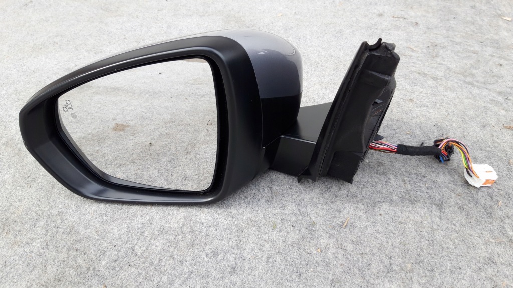 фото №1, Peugeot 3008 ii дзеркало 19 pin ліва