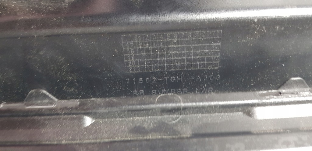 фото №13, Honda civic x type r диффузор спойлер бампера задняя 71502-tgh-a000