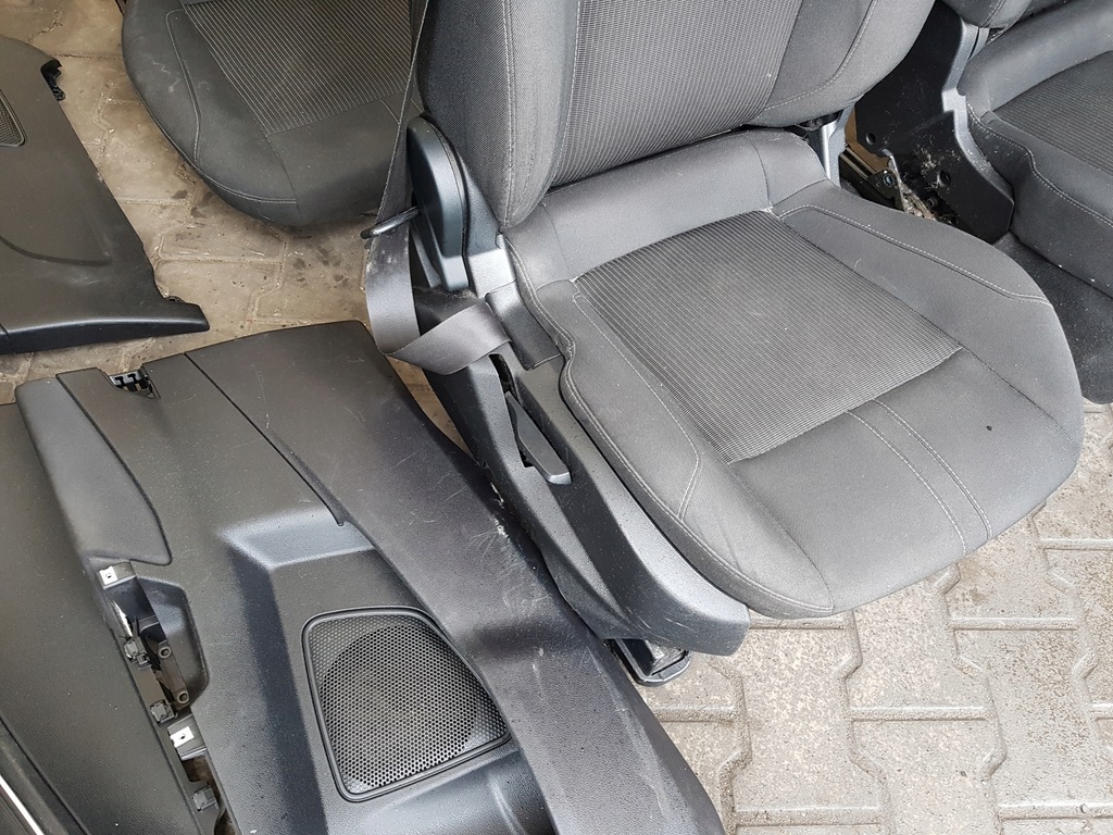 фото №6, Ford b-max 12r- сиденья заднее сиденье переходник do фургон