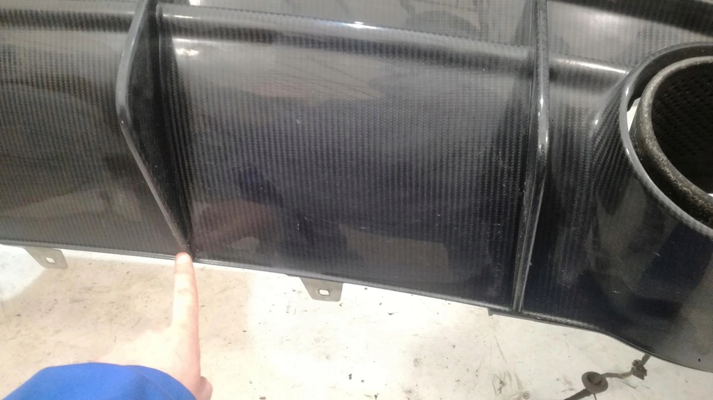 фото №16, Audi rs6 4g lift kombi бампер задняя задний карбон