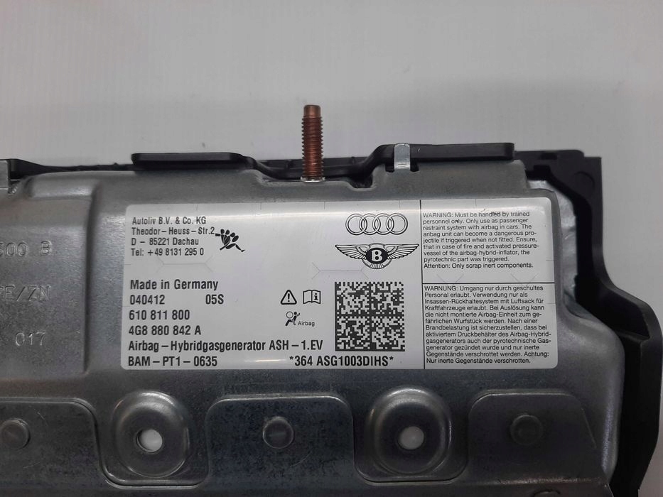 фото №5, Подушка колінна права пасажира audi a6 a7 c7 4g