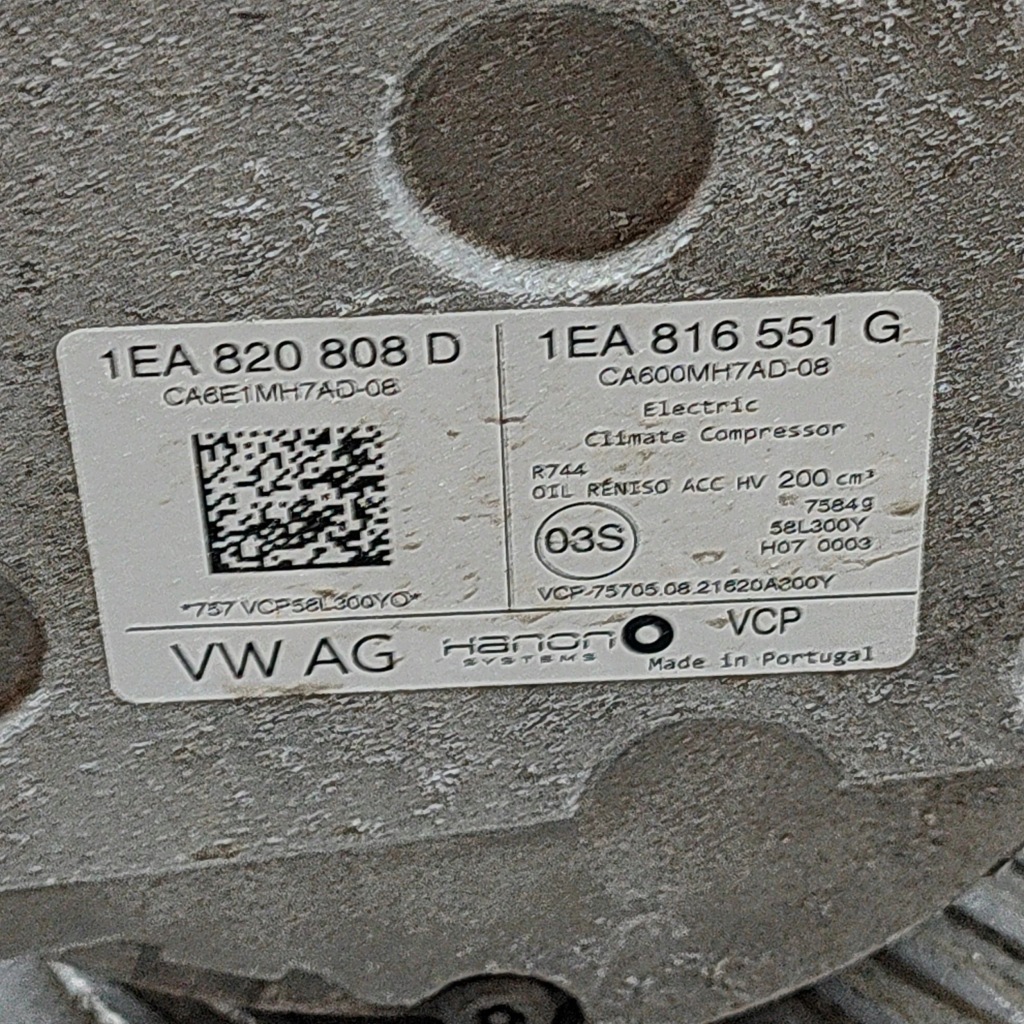 фото №6, Audi q4 sportback e-tron 2021 компрессор / компрессор кондиционера a/c