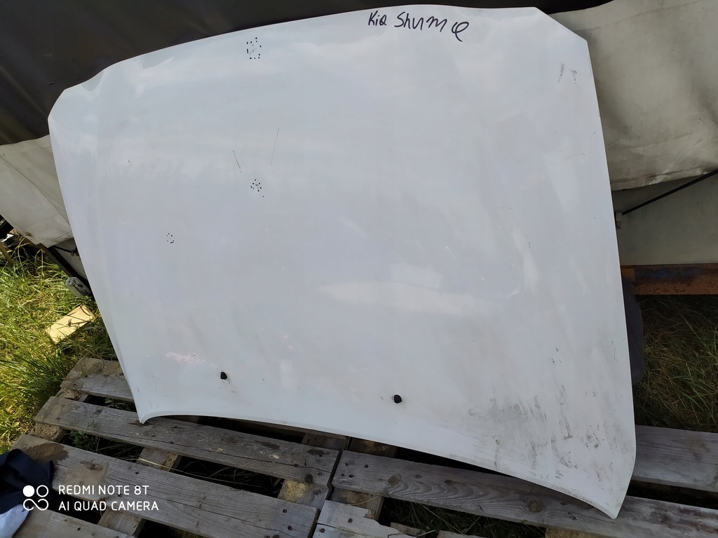 фото №6, Капот kia shuma 97-01r 5d білий