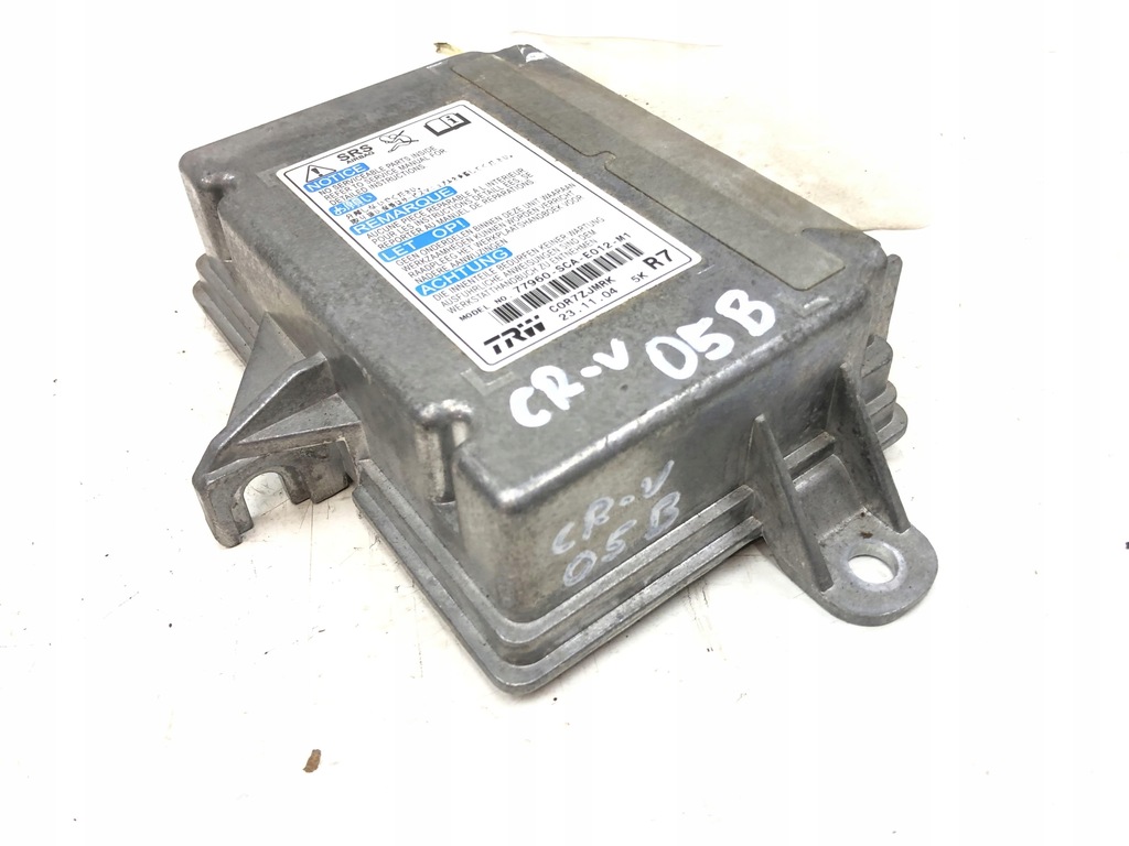 фото №7, Модуль датчик подушек подушка безопасности honda cr-v ii lift оригинальный номер 77960-sca-e012-m1