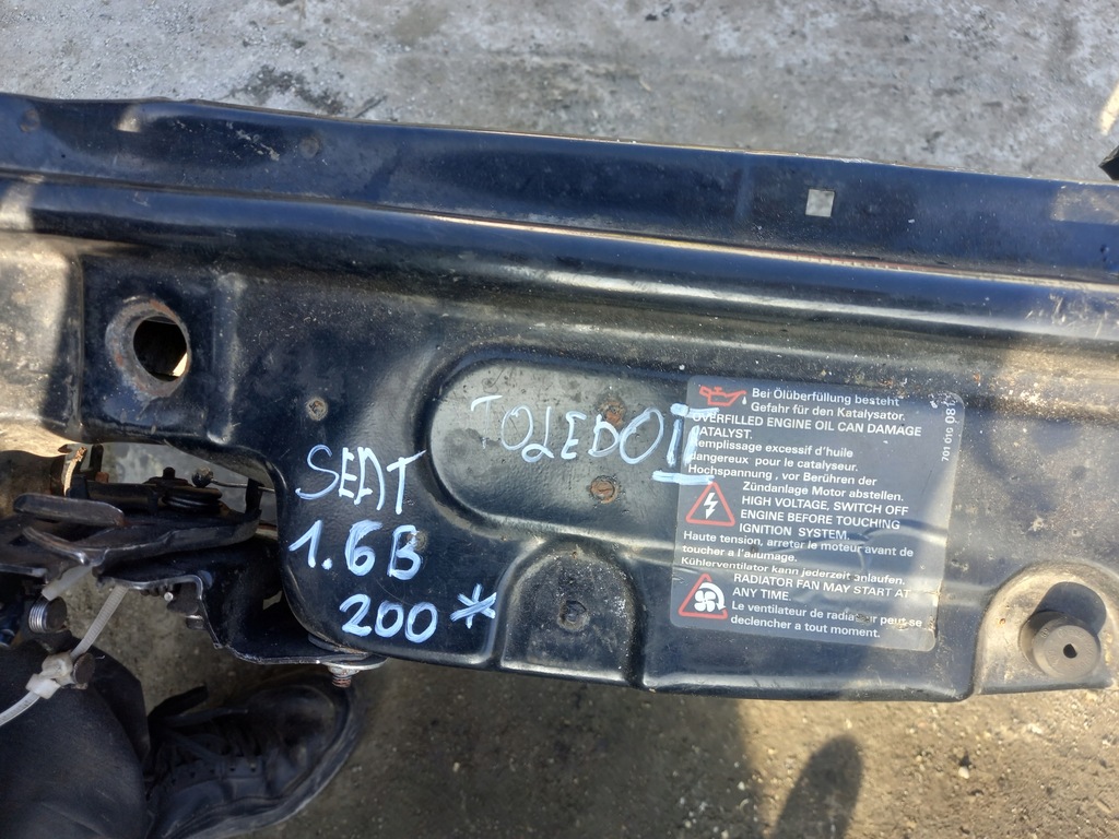 фото №6, Pas передній підсилювач передній seat toledo ii 1.6