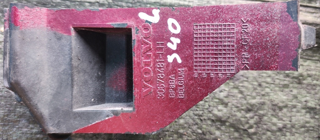 фото №1, Volvo s40 ii напрямна бампера лівий перед