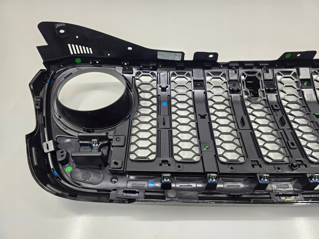 фото №11, Решітка радіатора решітка радіатора бампера pod камера jeep wrangler jl lift 19- перед