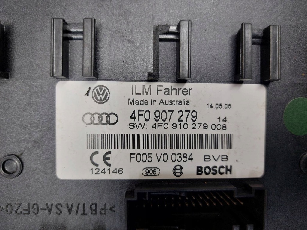 фото №9, Набір стартовий audi a6 c6 3.2 fsi 4f1907559