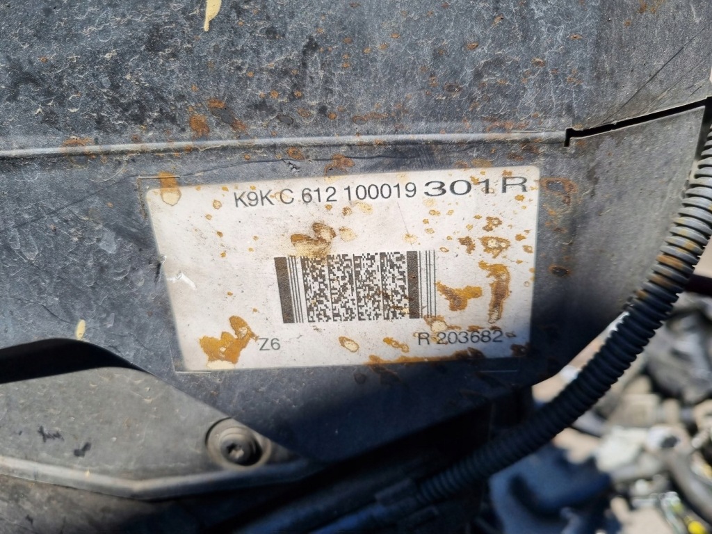 Двигатель renault dacia nissan 1.5 dci k9kc612 Доставка