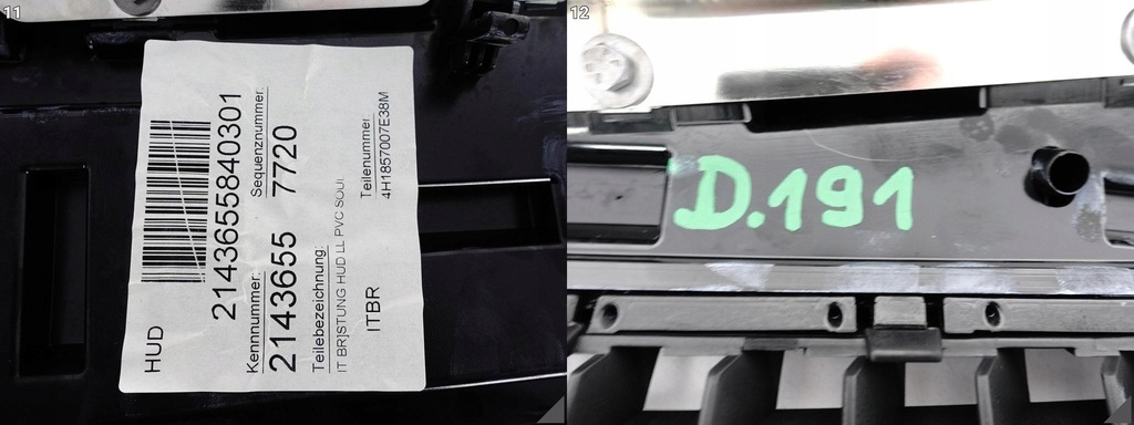 фото №12, Audi a8 s8 4h0 4h1 d4 09-17 lift захист оздоблення панелі молдинг dekor