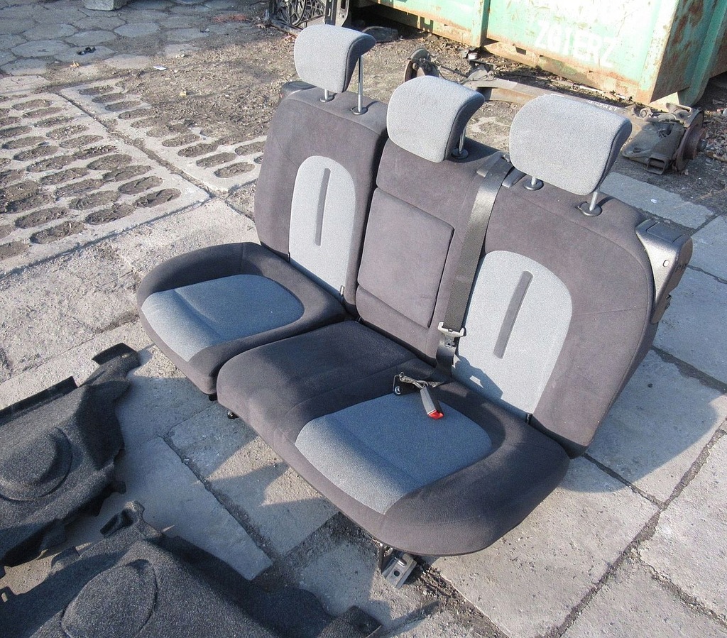 фото №6, Заднее сиденье задняя fiat bravo 2 ii 5d ткань czarna 336