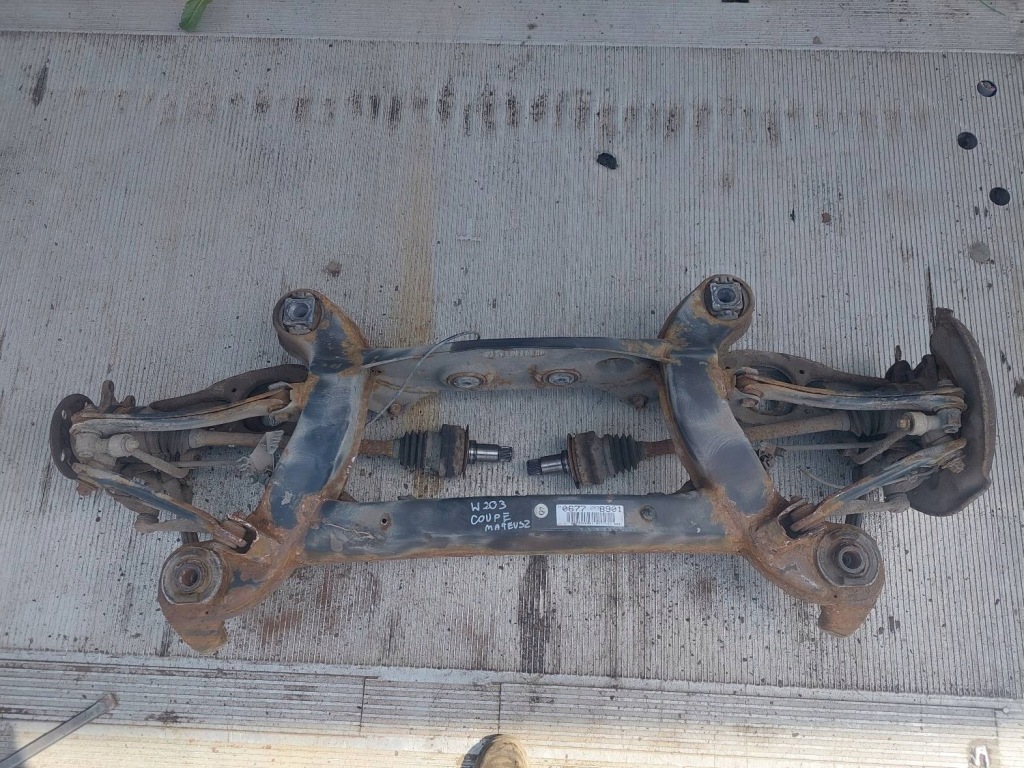 фото №1, Повний підвіска задня підрамник mercedes w124