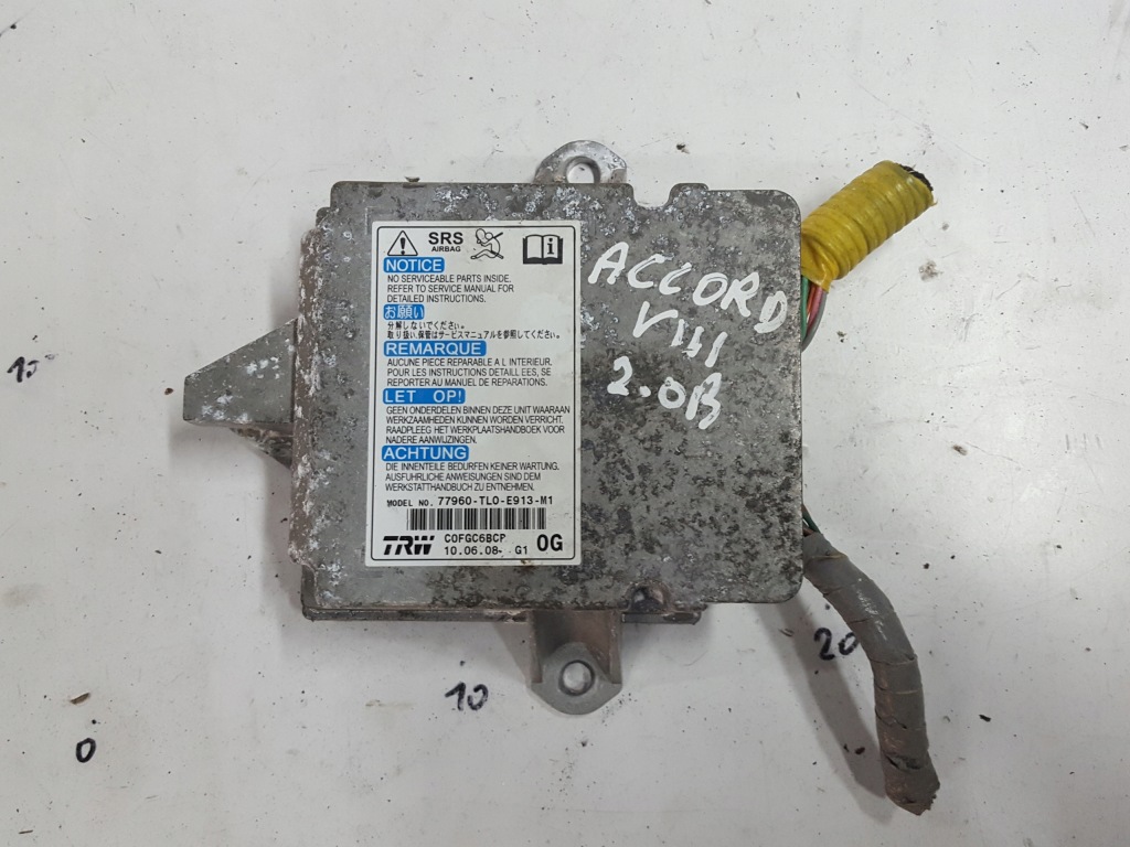 фото №1, Honda accord 8 viii 08r- датчик подушек подушка безопасности