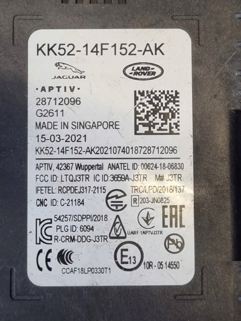 Датчик land rover range rover kk52-14f152-ak Цена