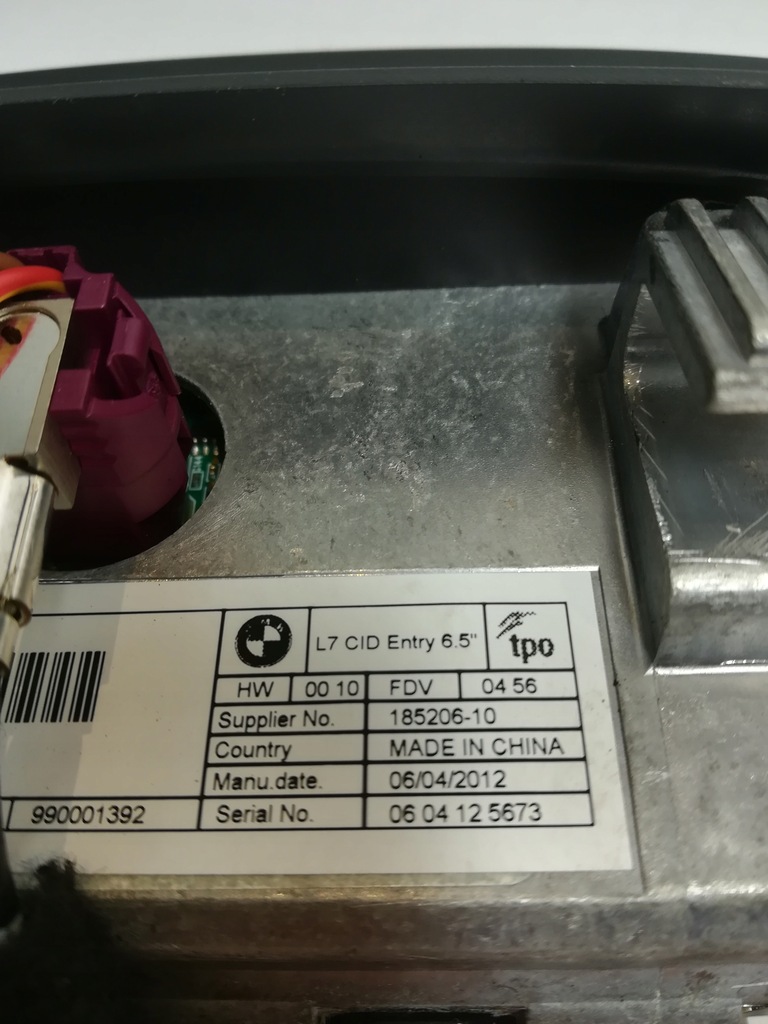 фото №11, Монітор екран навігації bmw f30 f31 f34 9262753