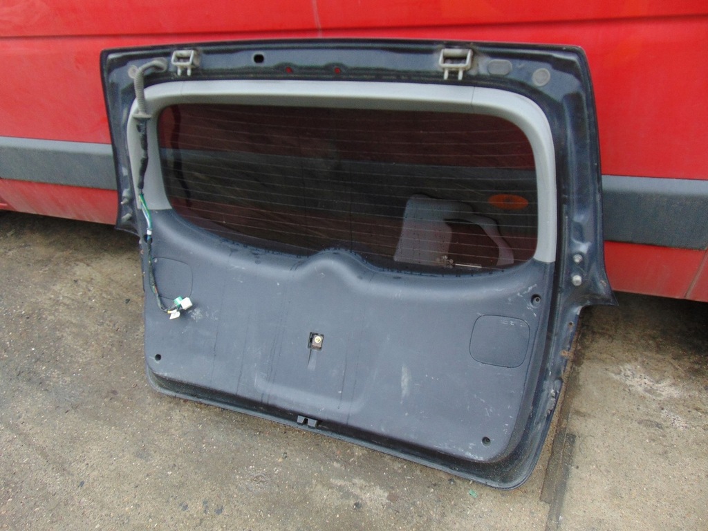 фото №15, Кришка багажника багажника задня hyundai santa fe ii czarna з скло