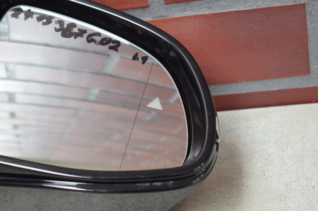 фото №6, Зеркало правое bmw x4 g02 lci lift po рестайлинг камера треугольник shadow line