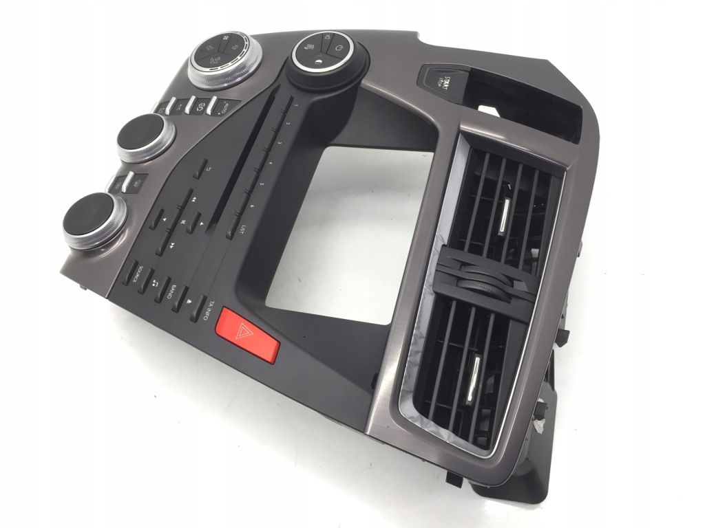 фото №3, Citroen ds5 панель керування радіо кондиціонера запуск стоп решітка обдув