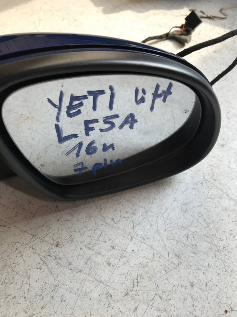 фото №5, Дзеркало праве 7 pin yeti lift lf5a europa 16r