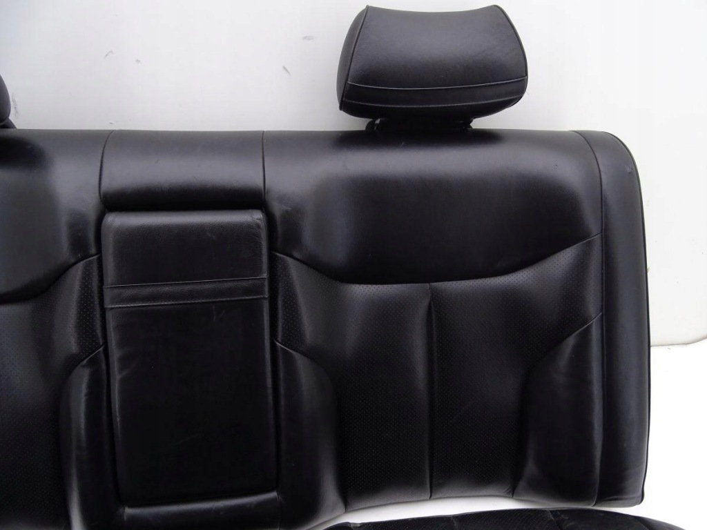 Mercedes s-klasa w140 91-98 заднее сиденье задний  задняя комплектная czarna кожа в Украине