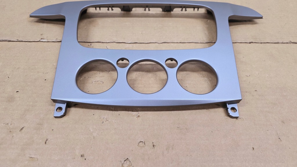 фото №9, Ford s-max mk1 galaxy mk3 2006 - 2015 rok рамка радіо консолі срібляста сіра