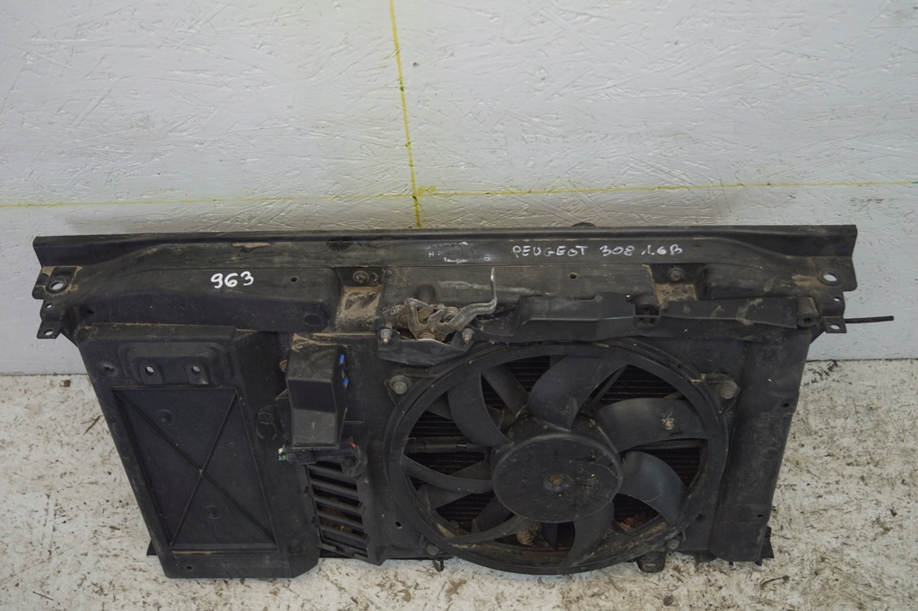 фото №9, Pas передний радиатор peugeot 308 1.6 b
