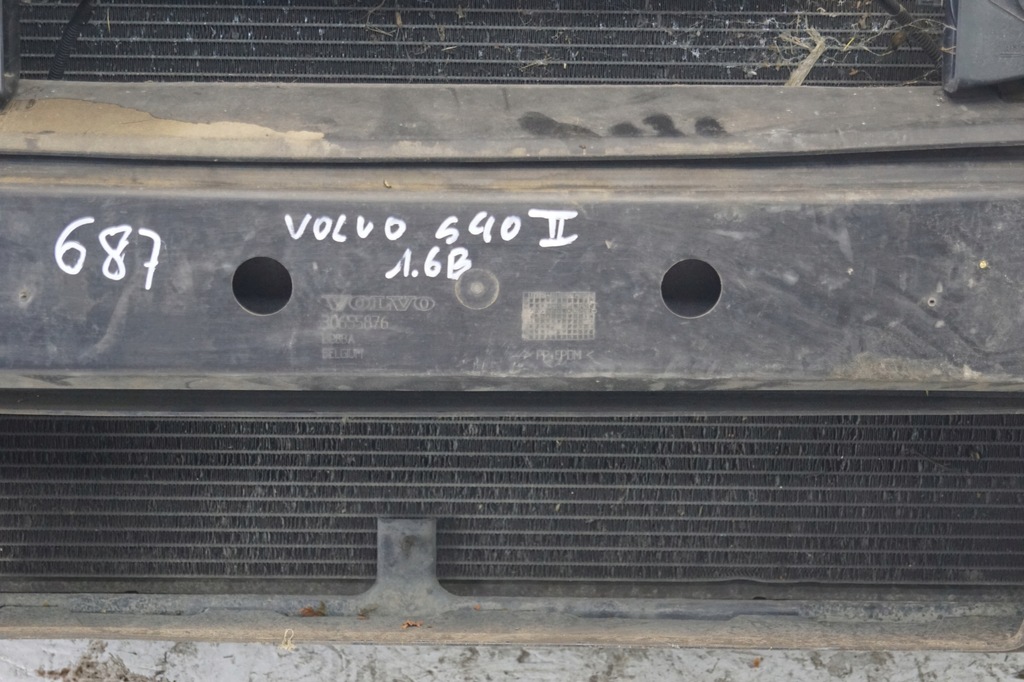 фото №7, Pas передний радиатор volvo s40 ii 1.6 b
