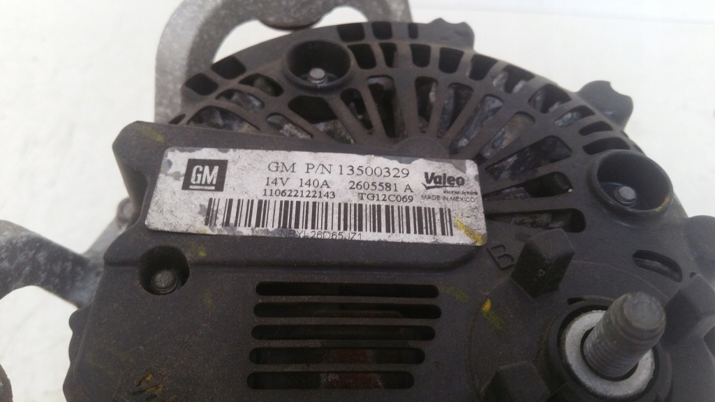 фото №4, Генератор 13500329 opel astra j