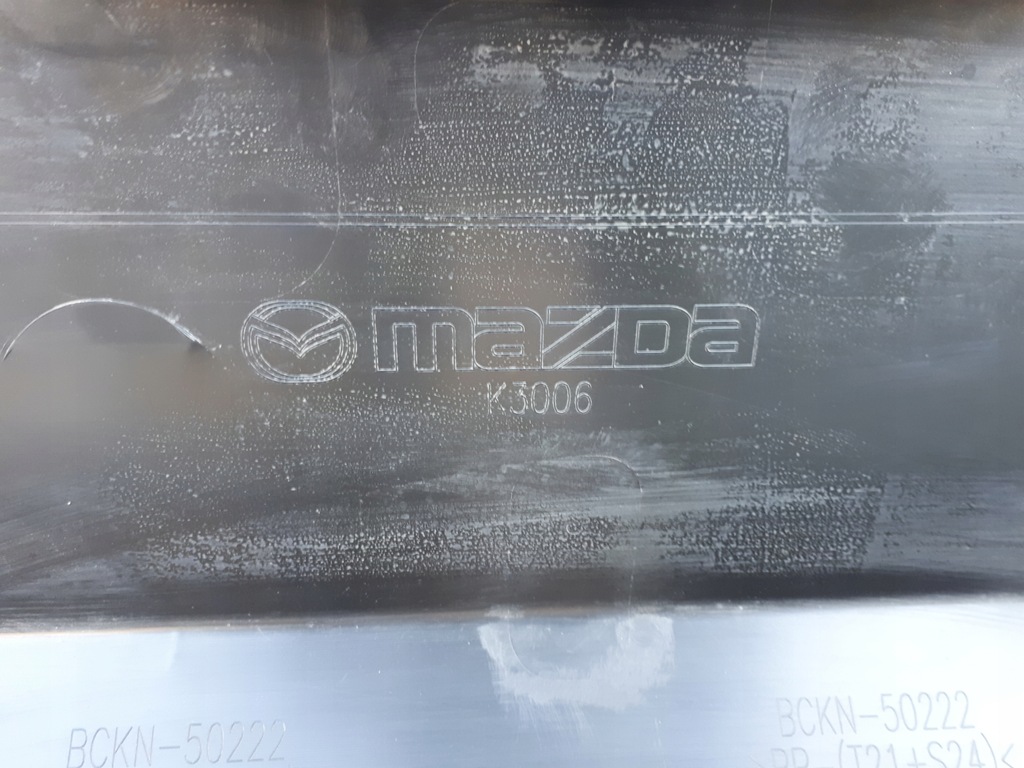 фото №10, Mazda 3 mazda3 hb 2019- 19- накладка бампера задняя