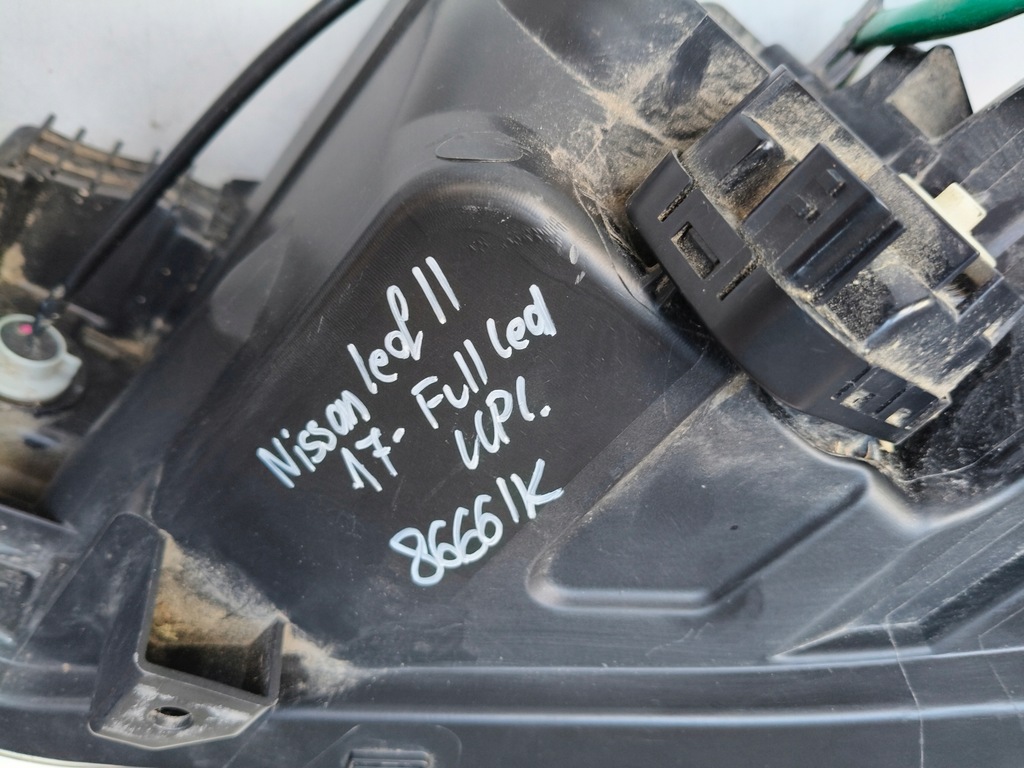 фото №7, Лампа левая фара nissan leaf ii 17- full led