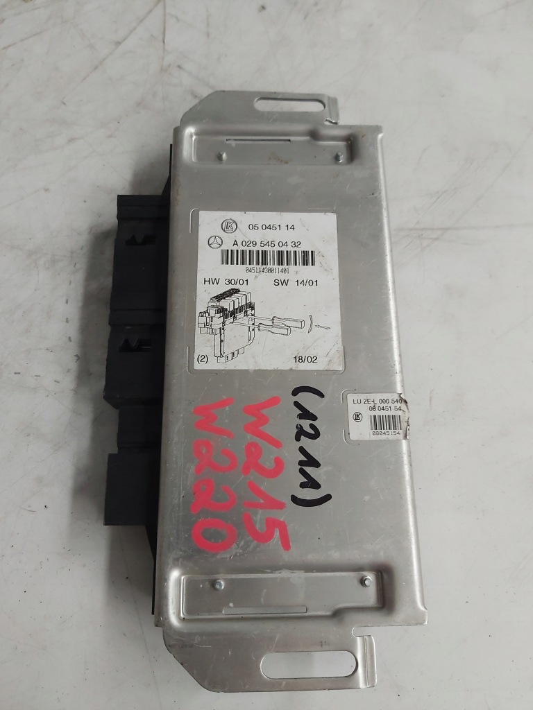 фото №1, Mercedes w220 модуль sam блок управления 05045114 a0295450432
