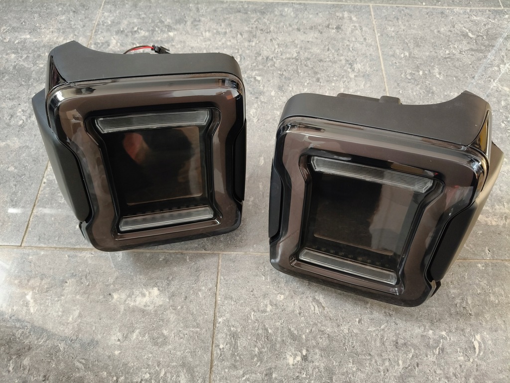 фото №7, Лампы led задняя jeep wrangler jk jku 2006-2017 tunnel 3d eu тонированное