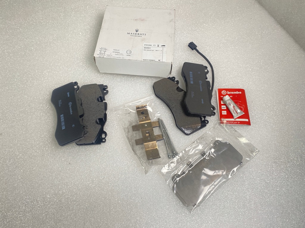 фото №1, Гальмівні колодки гальмівні перед maserati levante v6 v8