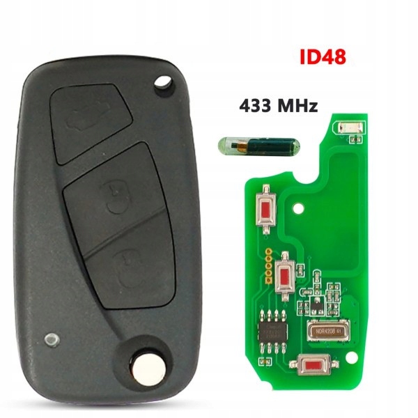 фото №1, Ключ fiat ducato stilo bravo pcf id48