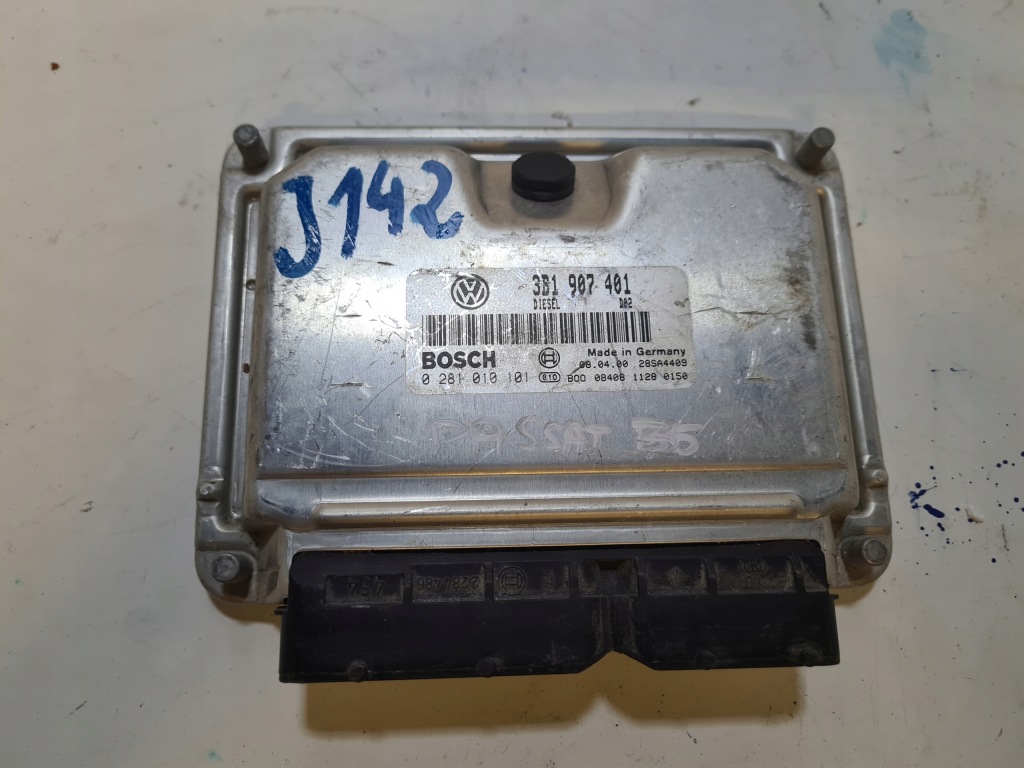 фото №1, Vw passat b5 бортовой компьютер блок управления 3b1907401