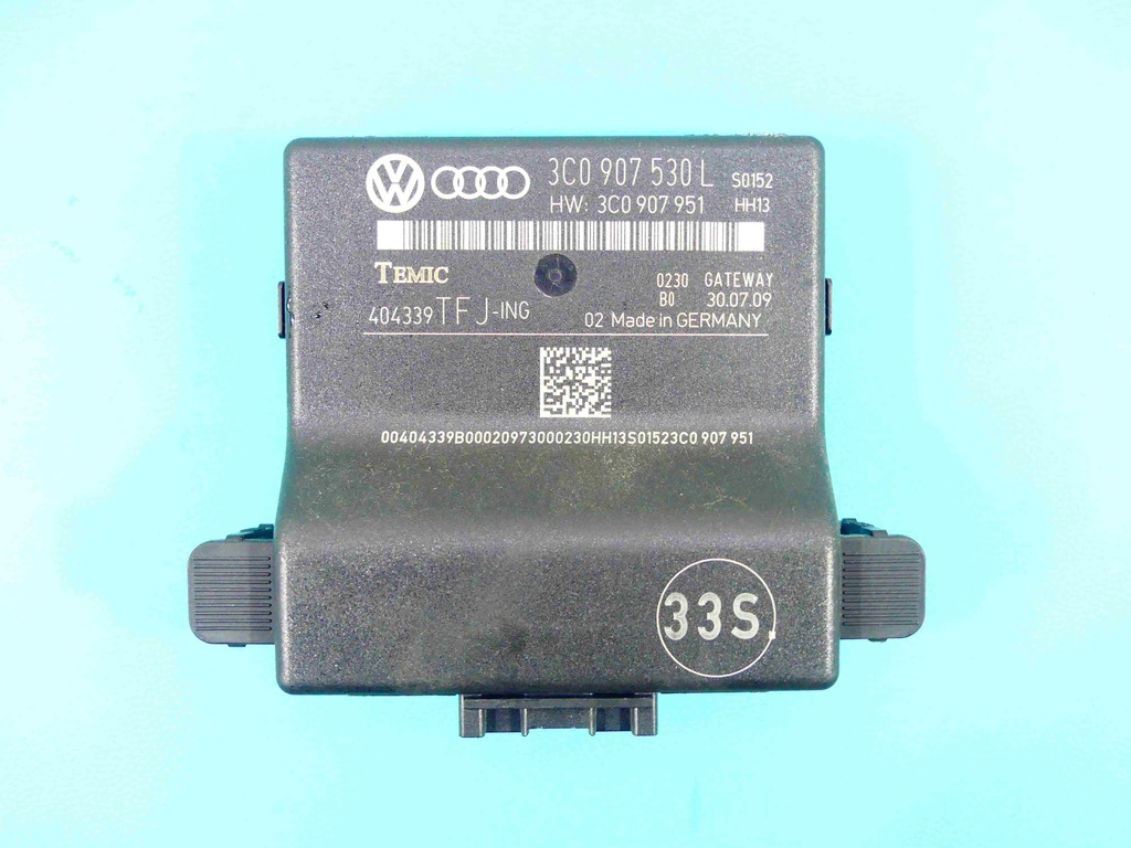 фото №1, Блок управления модуль шлюз vw passat cc 3c0907530l